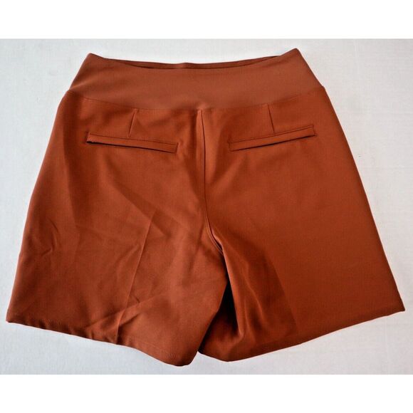 Athleta 658452-00 Women's Sz 4 Rust Brown Endless Pleated Skort - Picture 9 of 11